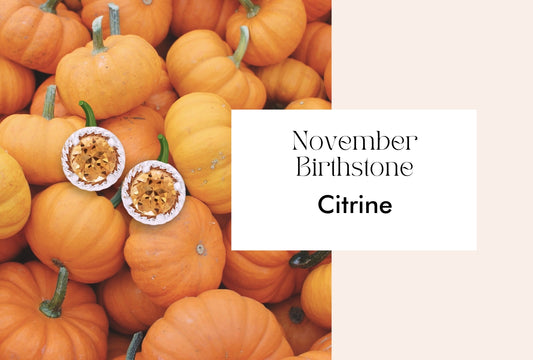 November Birthstone: Pumpkin Spice Citrine, with Extra Sparkle