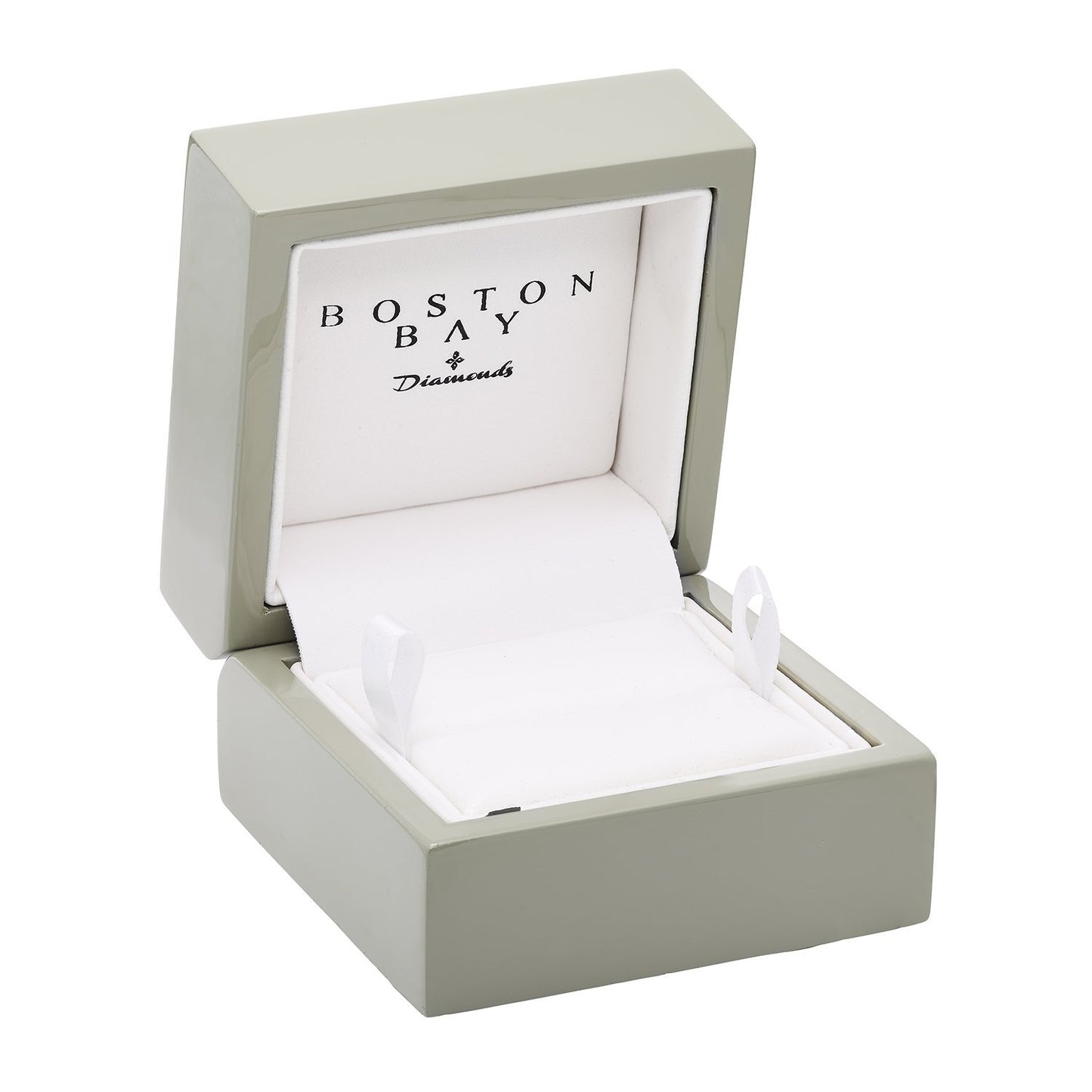 Genuine Blue Sapphire & 1/4cttw Diamond Vintage Milgrain Halo 10K White Gold Engagement or Statement Ring