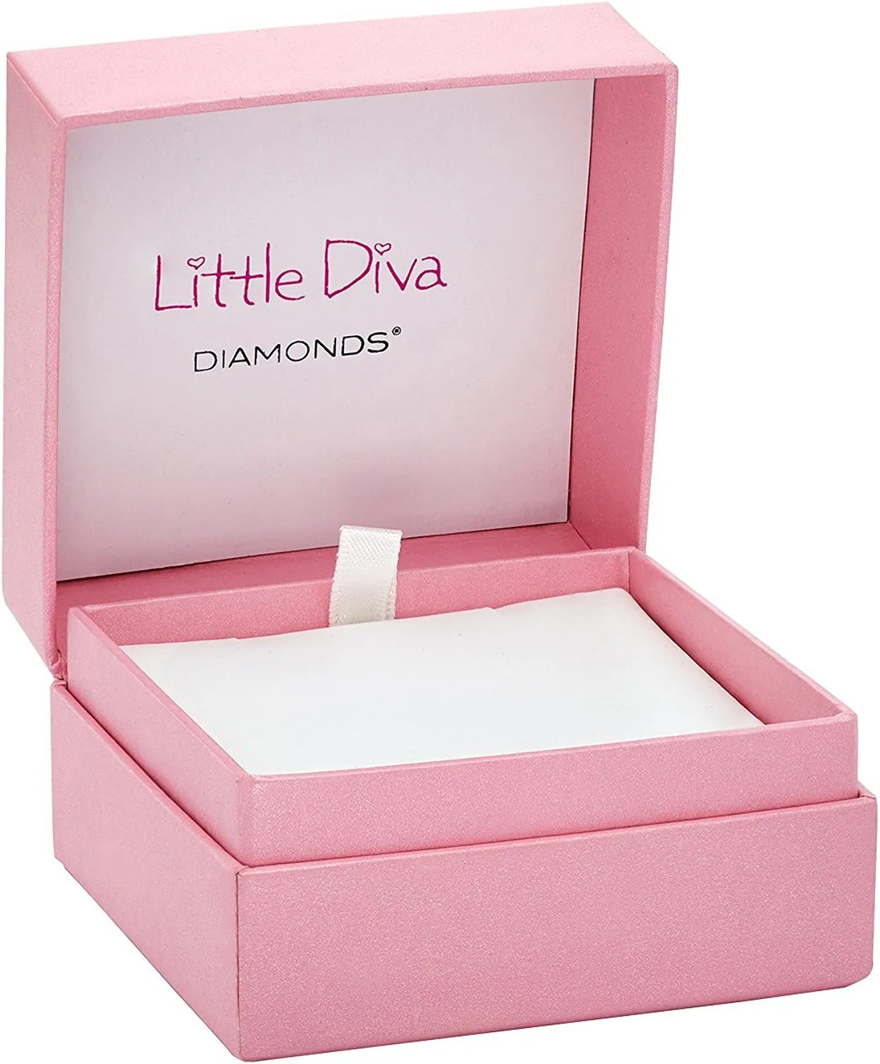 Genuine Diamond Children's Flower Bracelet in Sterling Silver