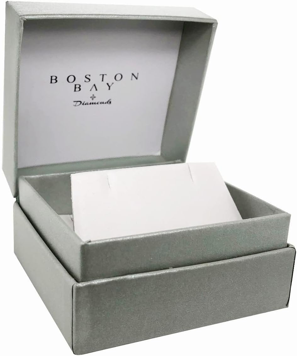 Diamond Heart DogTag Pendant in Sterling Silver With Chain