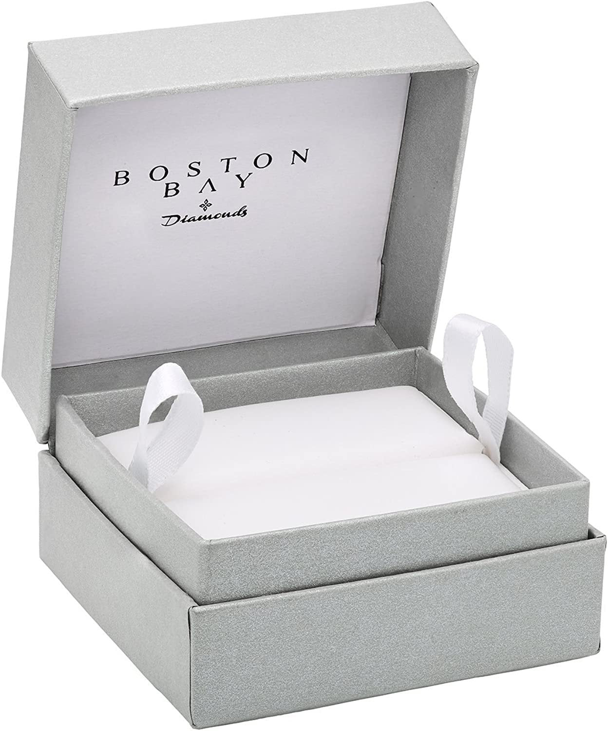 Sterling Silver Genuine Pink Tourmaline & Diamond Stacking Ring