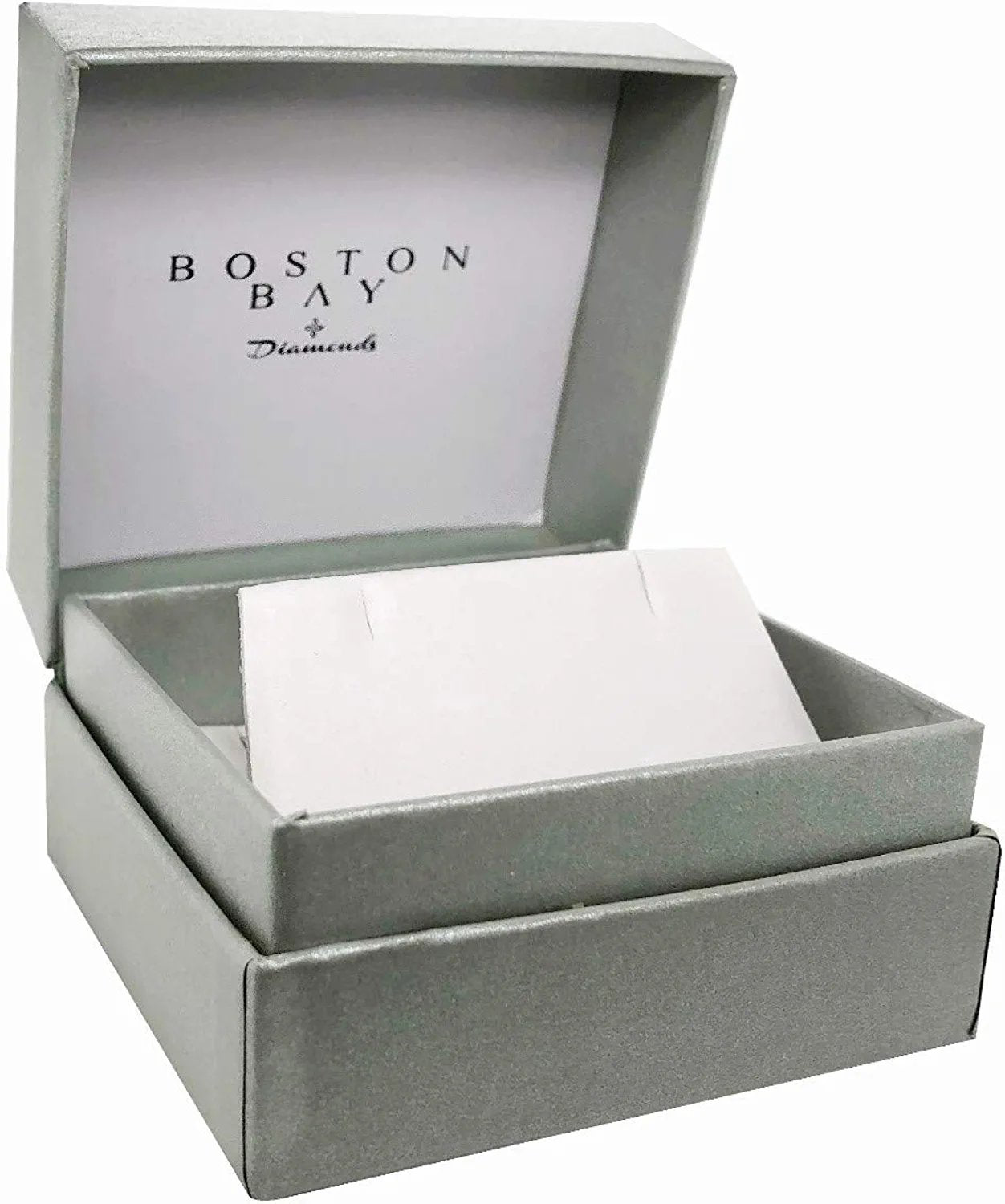 Sterling Silver Genuine White Sapphire Heart Pendant with Chain